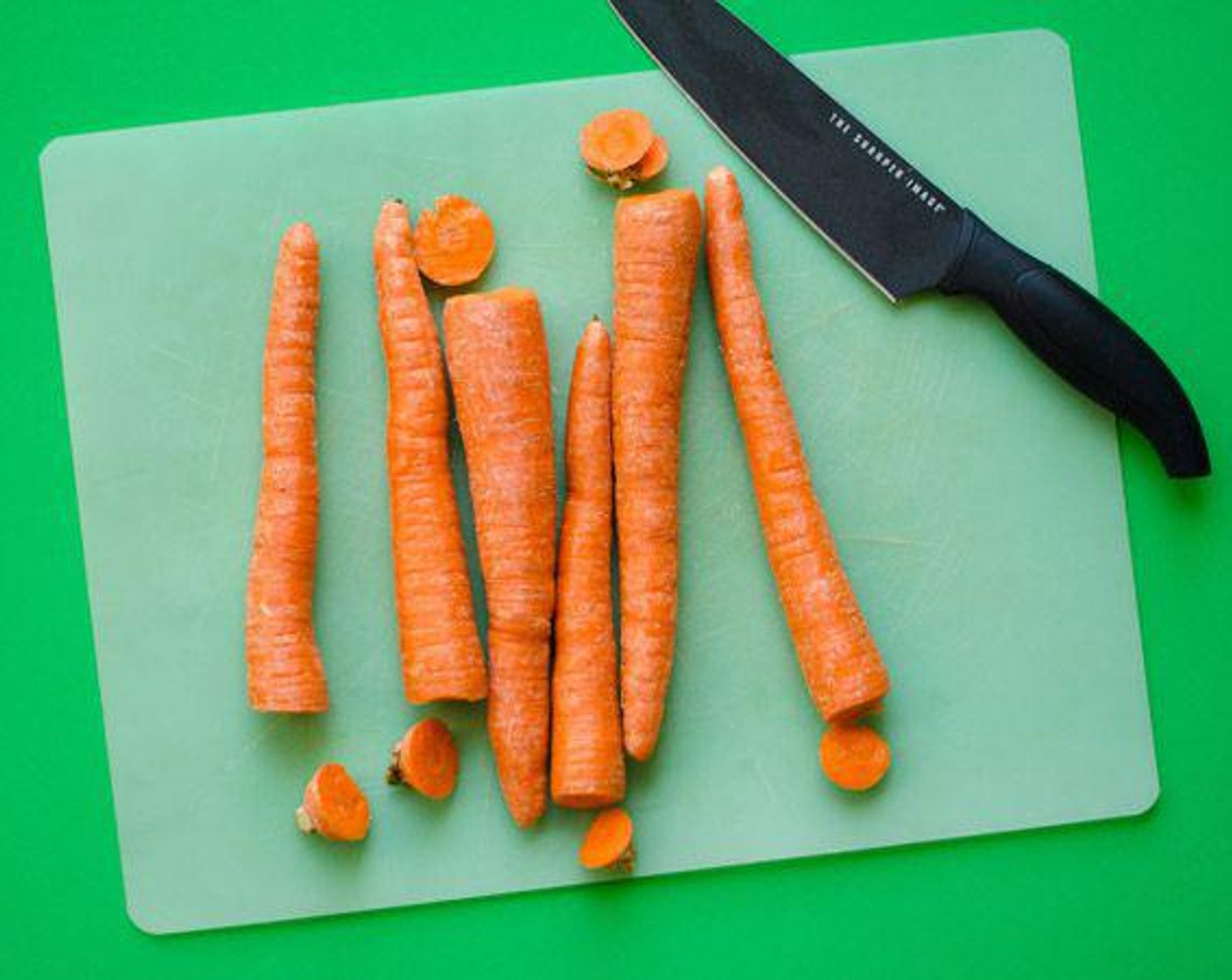 step 2 Bring a large pot of water to a boil. Add Carrots (6) to soften them slightly, about 30 seconds. Remove from water and let sit until cool enough to handle.