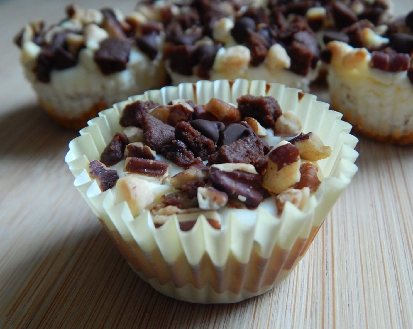 Brownie Cheesecake Bites