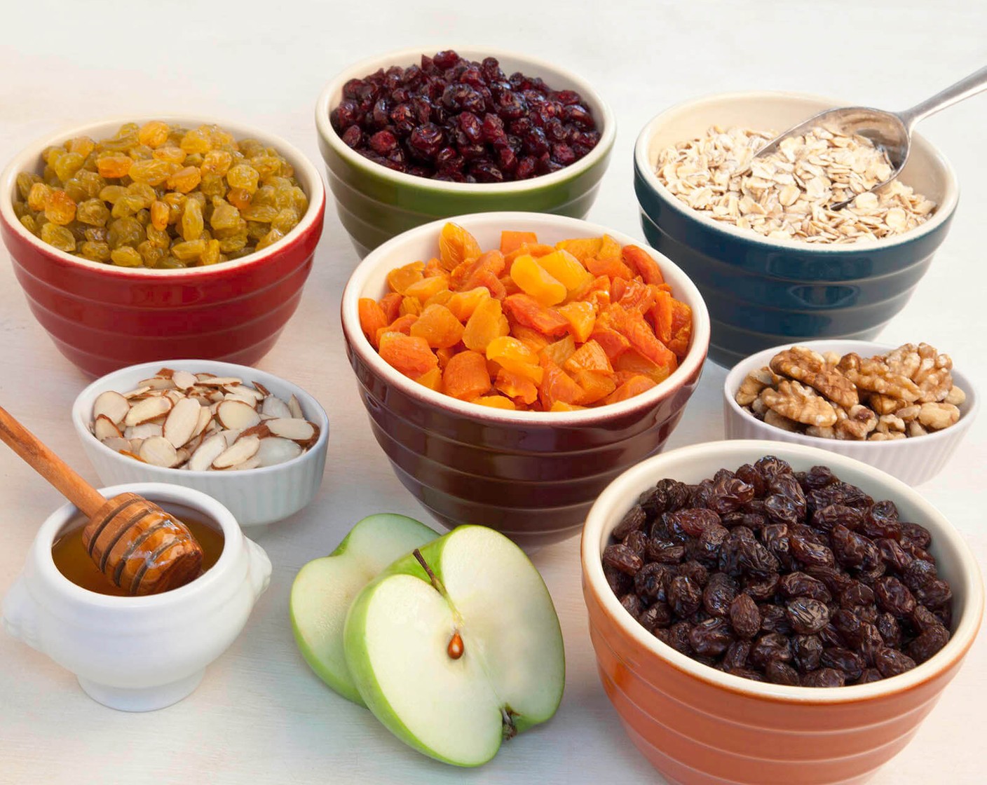 step 3 To make a hot muesli, combine 1/2 cup of the prepared muesli with 1/2 cup milk or water in a saucepan or microwaveable bowl. Bring just to a boil, then simmer for 3-5 minutes. Serve topped with fresh fruit and yogurt.