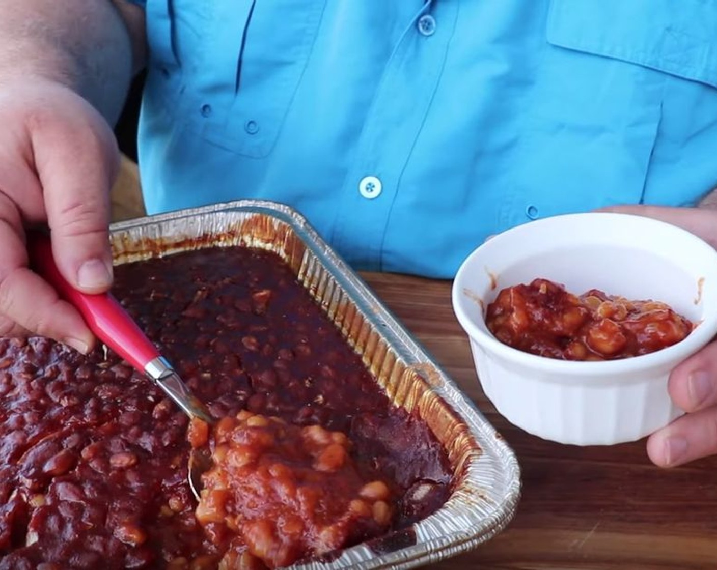 Pit Smoked Barbecue Baked Beans