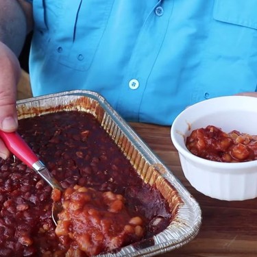 Pit Smoked Barbecue Baked Beans Recipe | SideChef