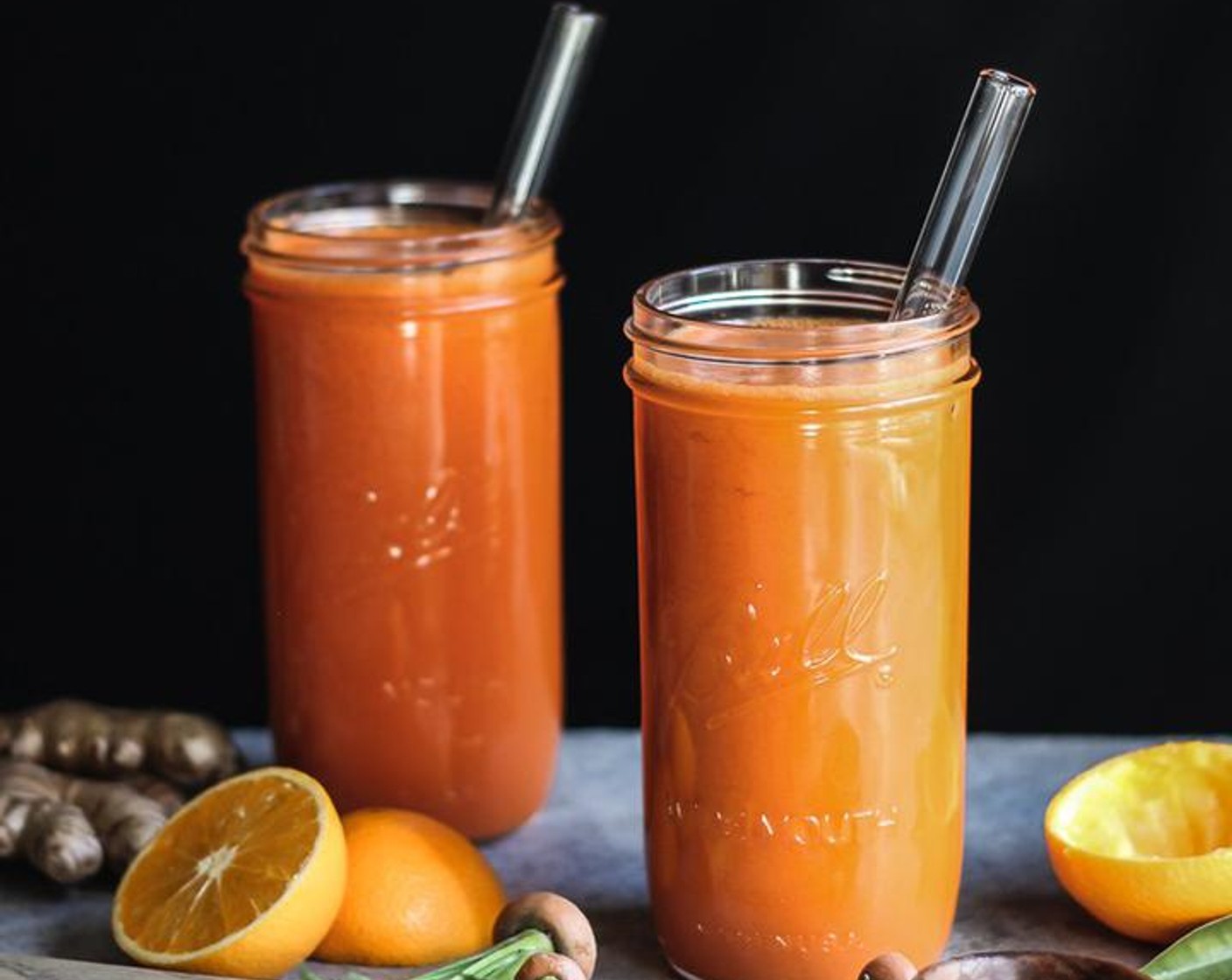 Carrot-Orange Juice with Ginger & Cayenne