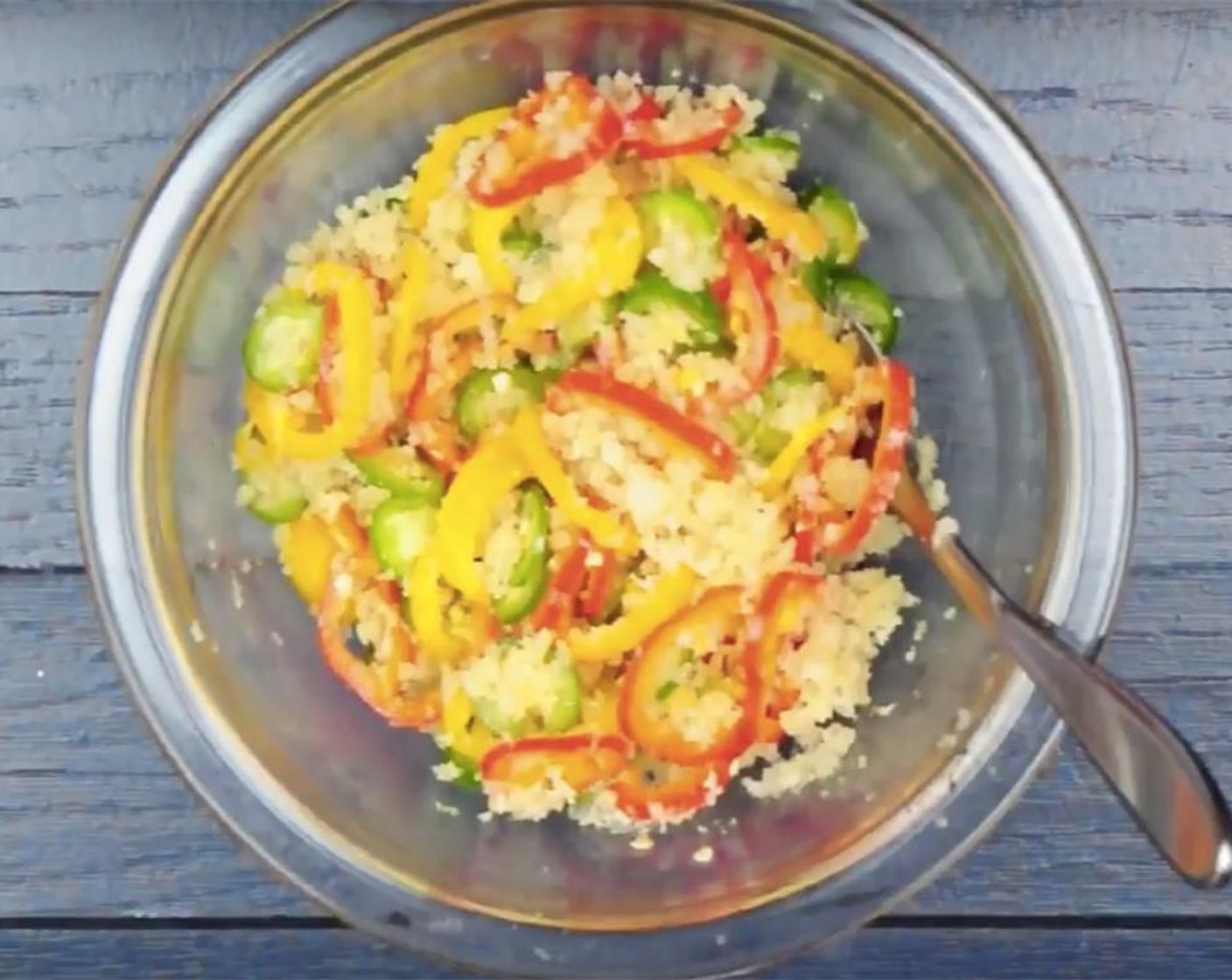 step 4 In a separate bowl, combine Panko Breadcrumbs (1/2 cup) and Unsalted Butter (4 Tbsp) and serrano pepper and sweet mini peppers. Season with Salt (1/4 tsp), Brown Sugar (1/4 tsp) and Ground Black Pepper (to taste)
