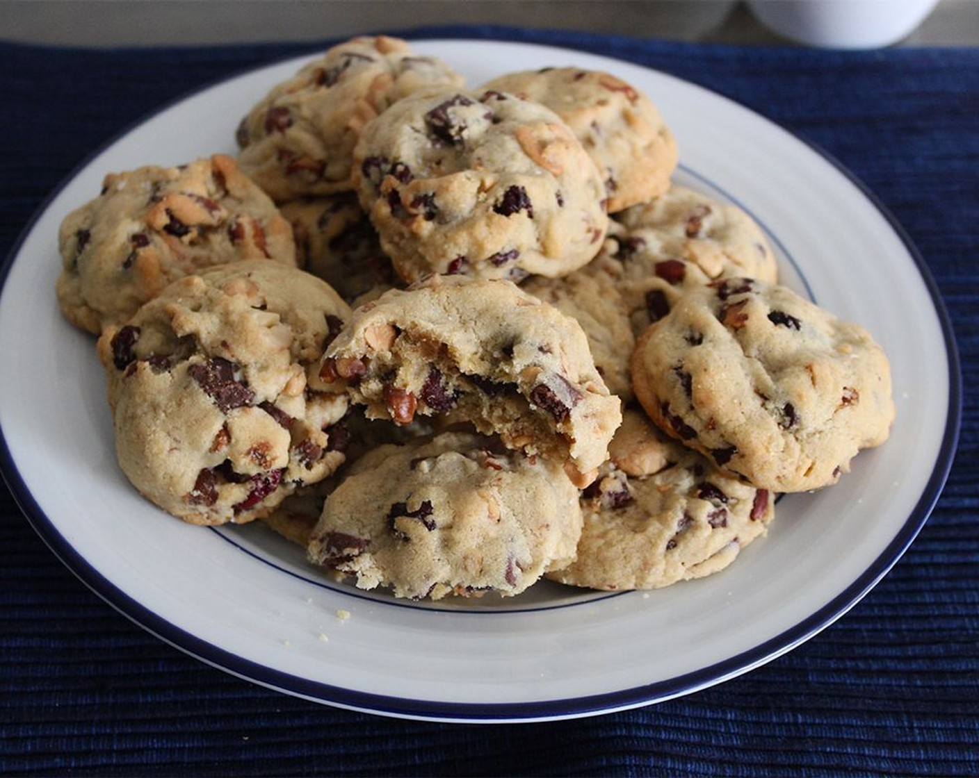 step 9 Sprinkle the cookies very lightly with Salt (to taste) and let them cool for 5 minutes before carefully transferring them to a wire rack to finish cooling. Serve immediately once cooled, or store in a sealed container at room temperature. Enjoy!