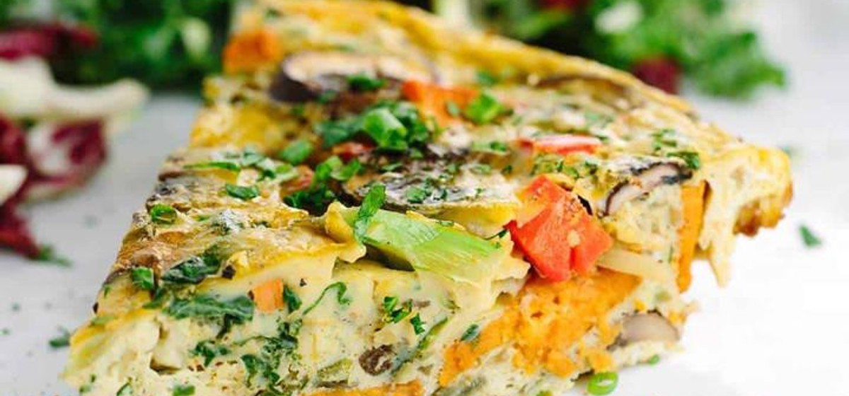 Savory Kale and Sweet Potato Frittata Recipe | SideChef