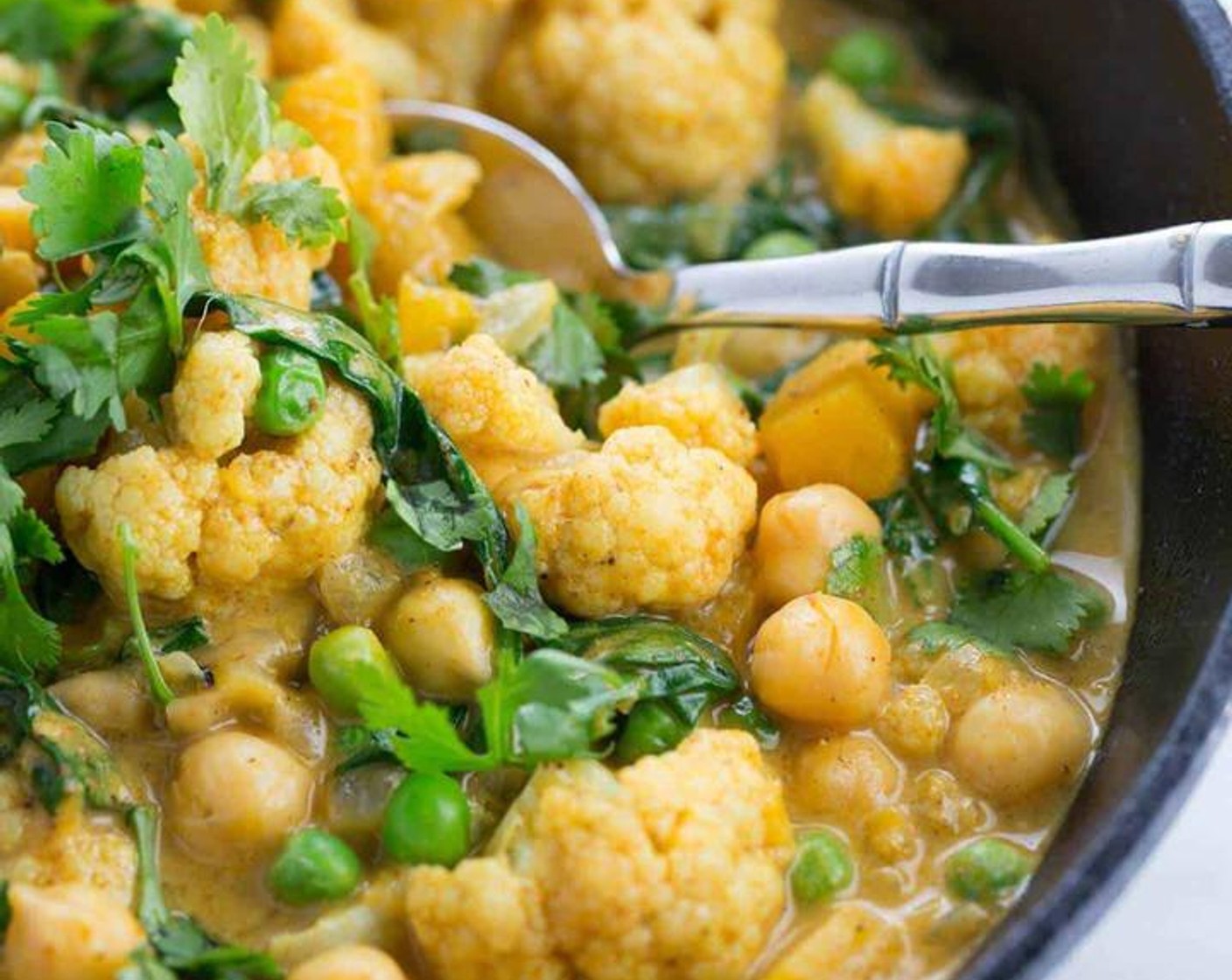 Chickpea Cauliflower Butternut Squash Curry