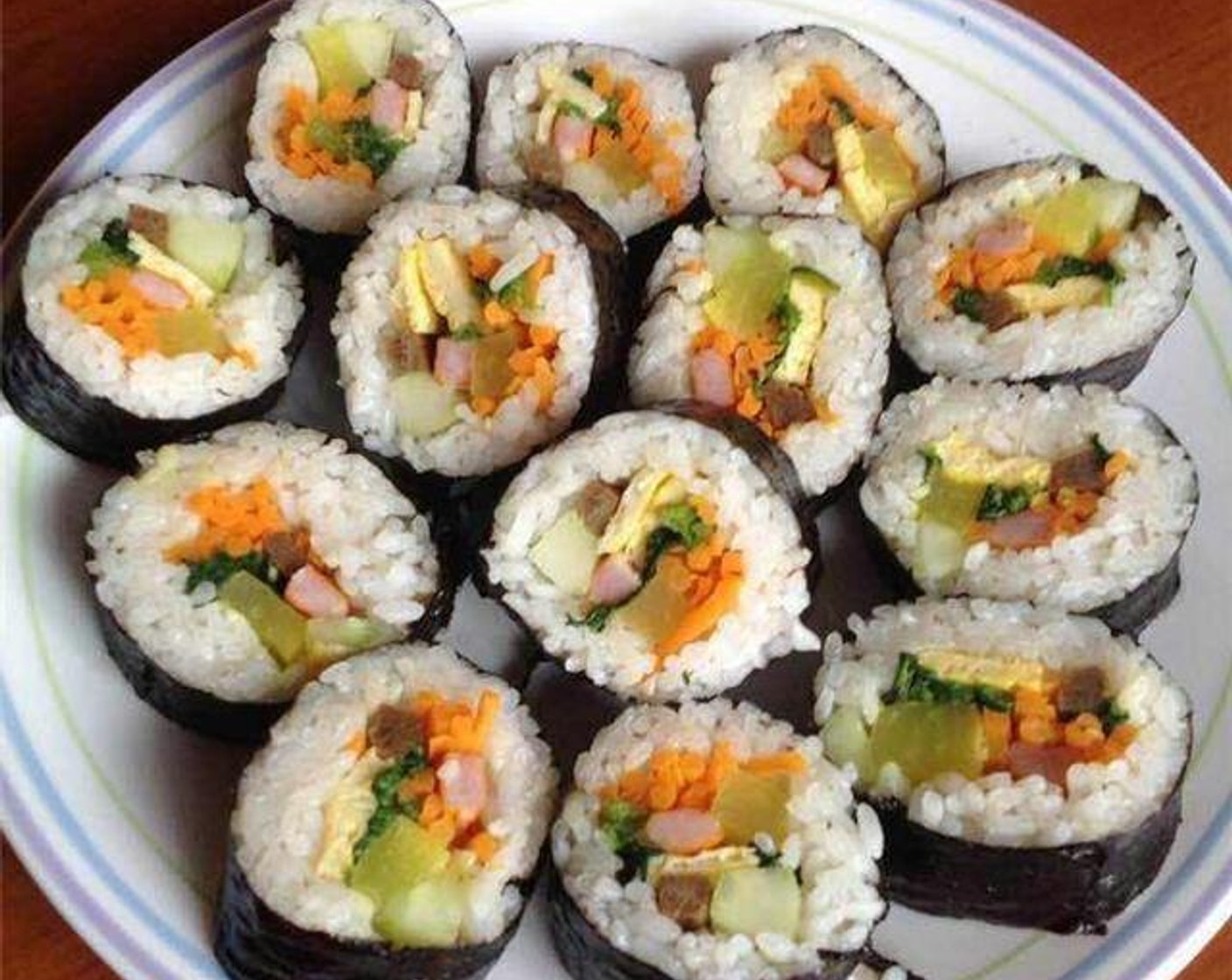 Kimbap (Korean Rice Rolls) Recipe