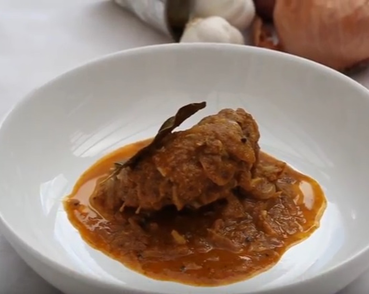 step 9 Plate in a deep bowl with sauce . Serve and enjoy!