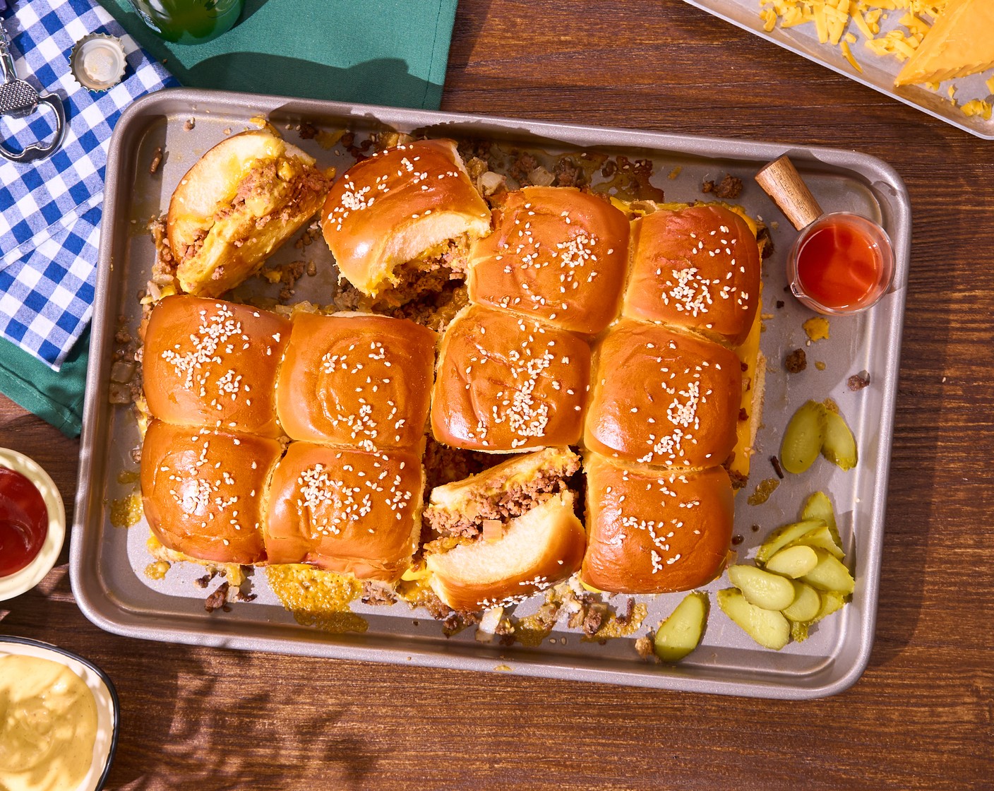 Easy Cheeseburger Sliders