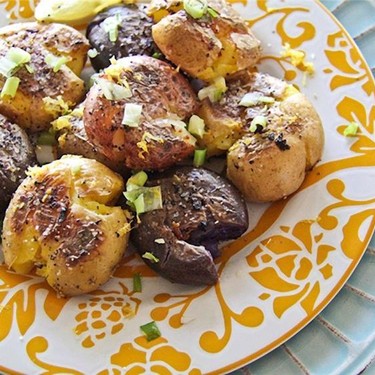 Pan Fried Squished Potatoes Recipe | SideChef
