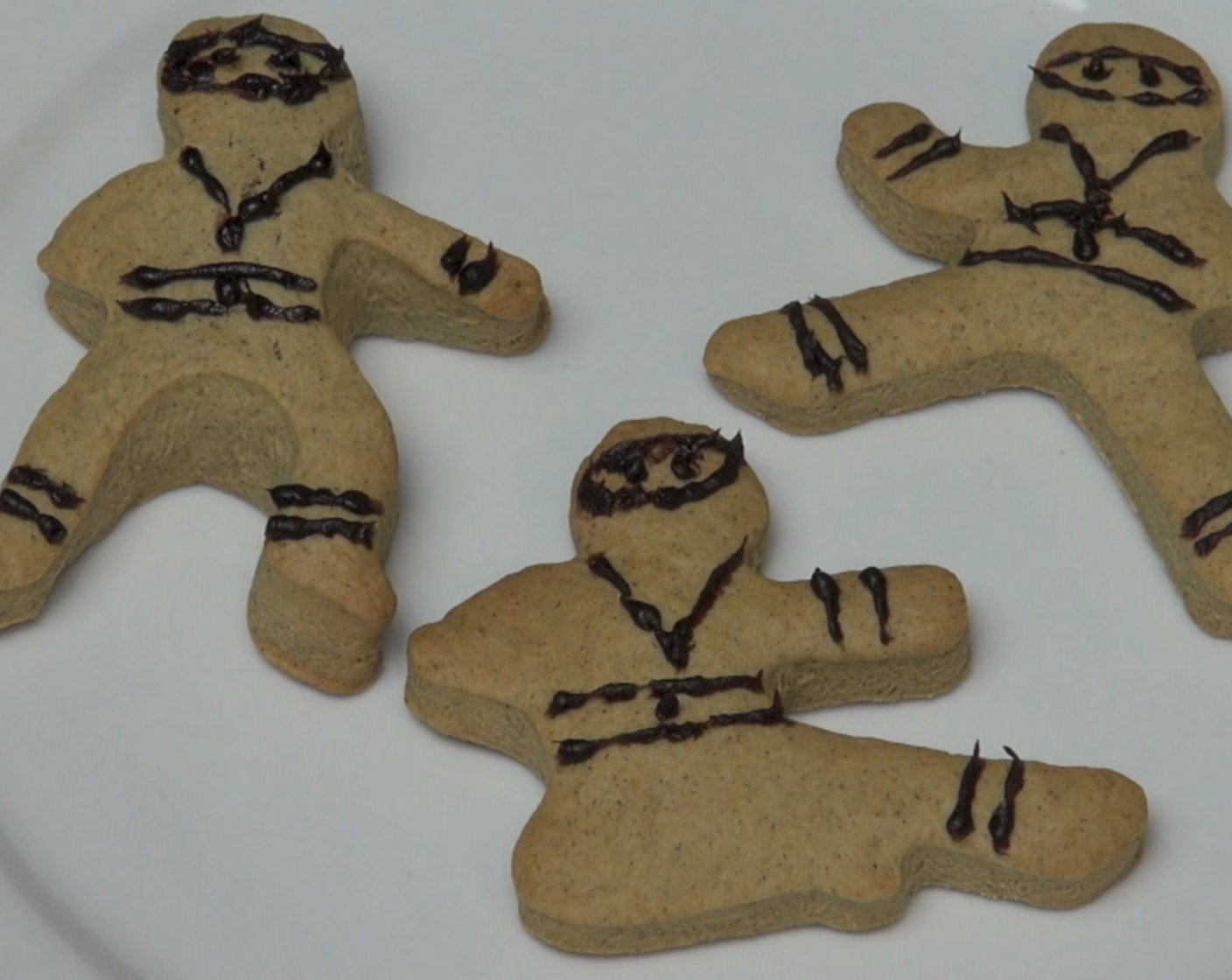 Ninja Gingerbread Men