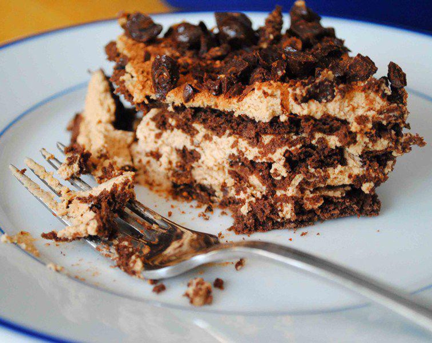 No Bake Tiramisu Layer Cake