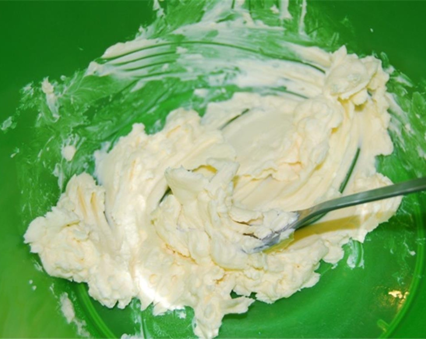 step 1 Beat the Butter (1 cup) until smooth and creamy. It is better to use an electric mixer if you have one.