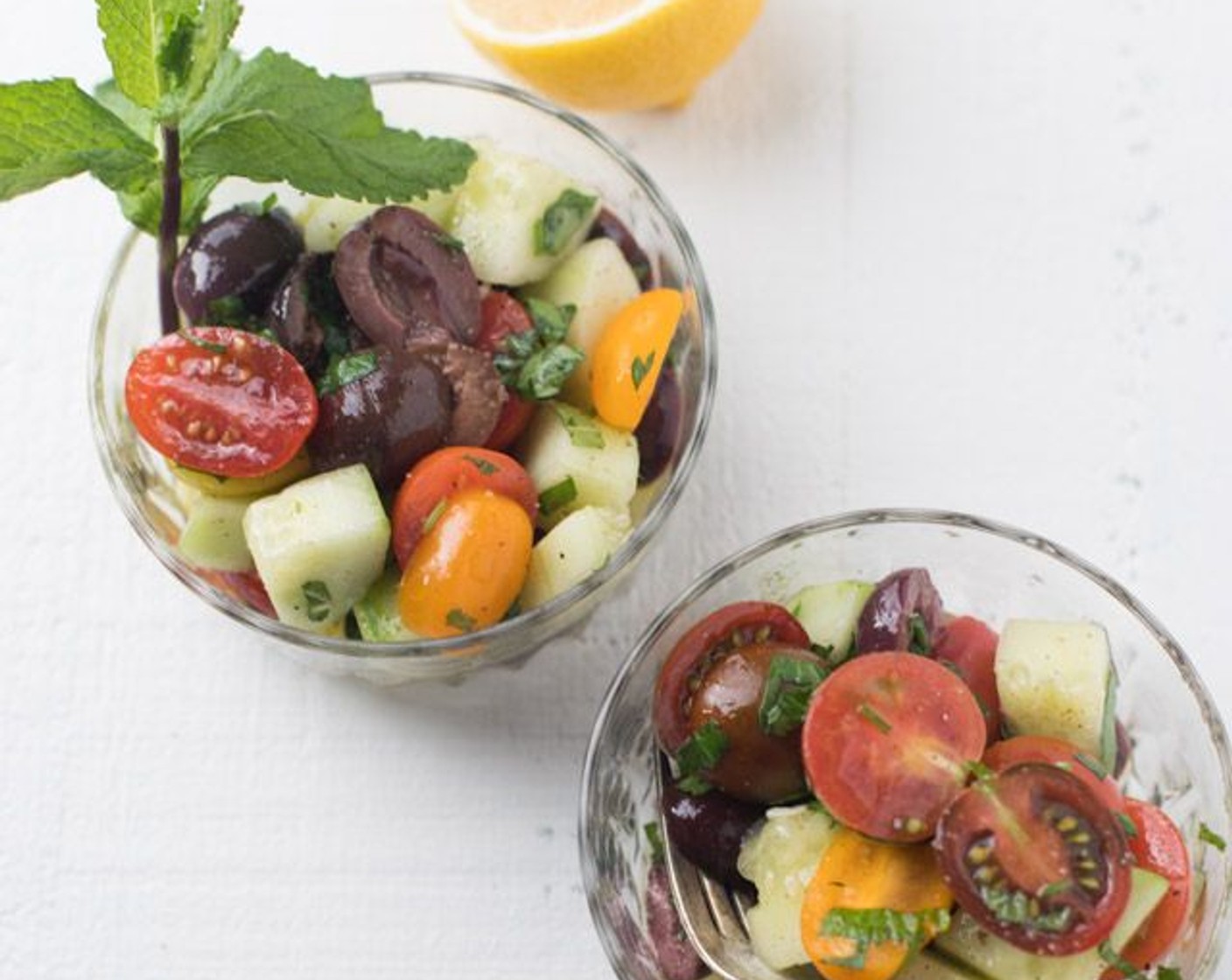 Mediterranean Cucumber Salad