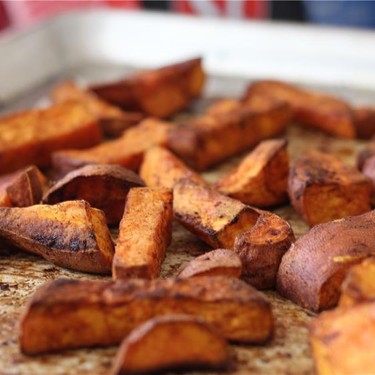 Roasted Sweet Potato Fries Recipe | SideChef