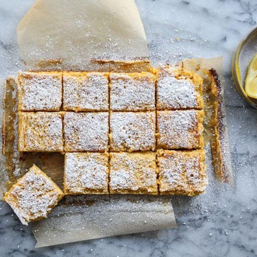 Paleo Lemon Bars with Almond Flour Crust Recipe | SideChef