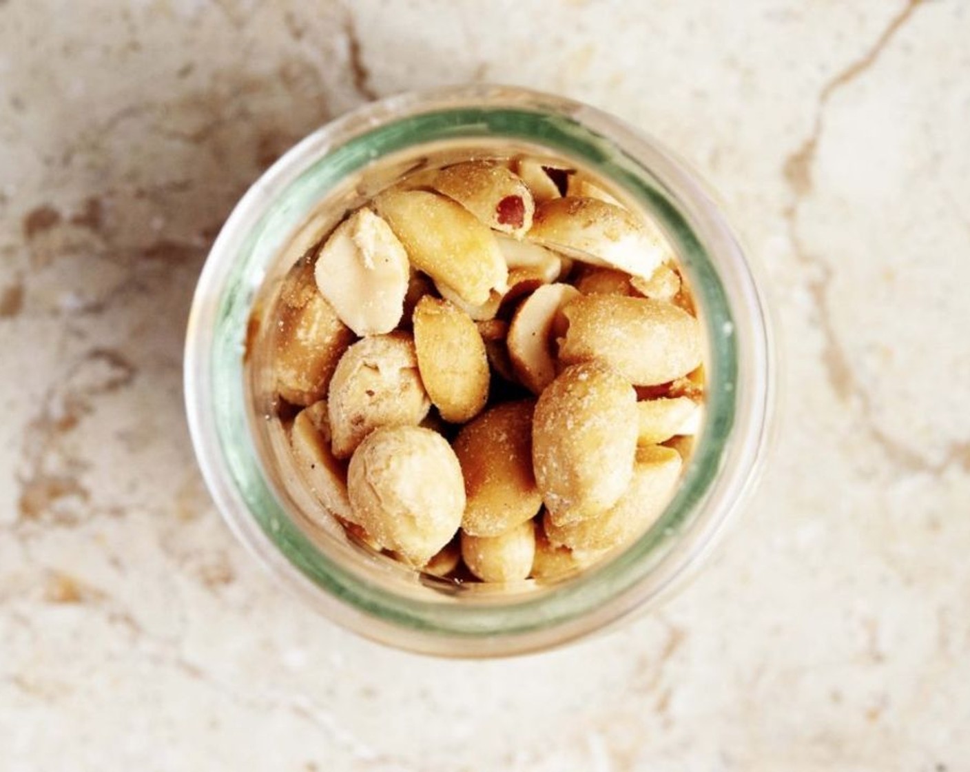 step 1 Soak 1 cup of the Dry Roasted Peanuts (1 cup) in water for 30 minutes.