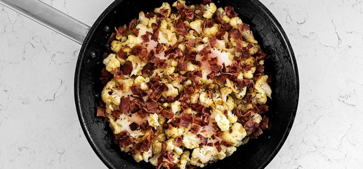 Cauliflower Breakfast Skillet Recipe SideChef