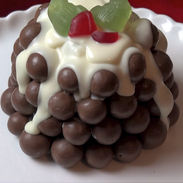 No Bake Chocolate Christmas Pudding Recipe | SideChef