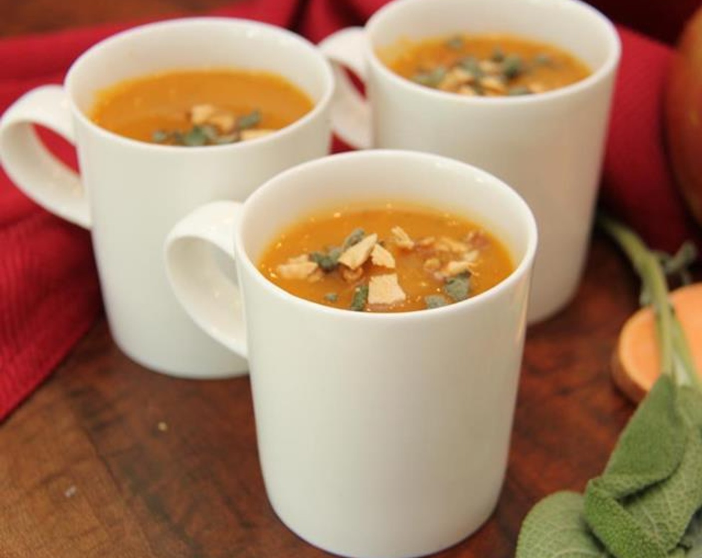 Sweet Potato and Apple Soup