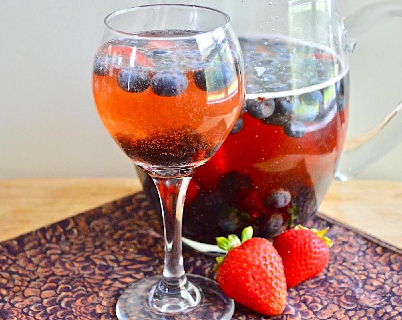 Sparkling Berry Rosé Sangria