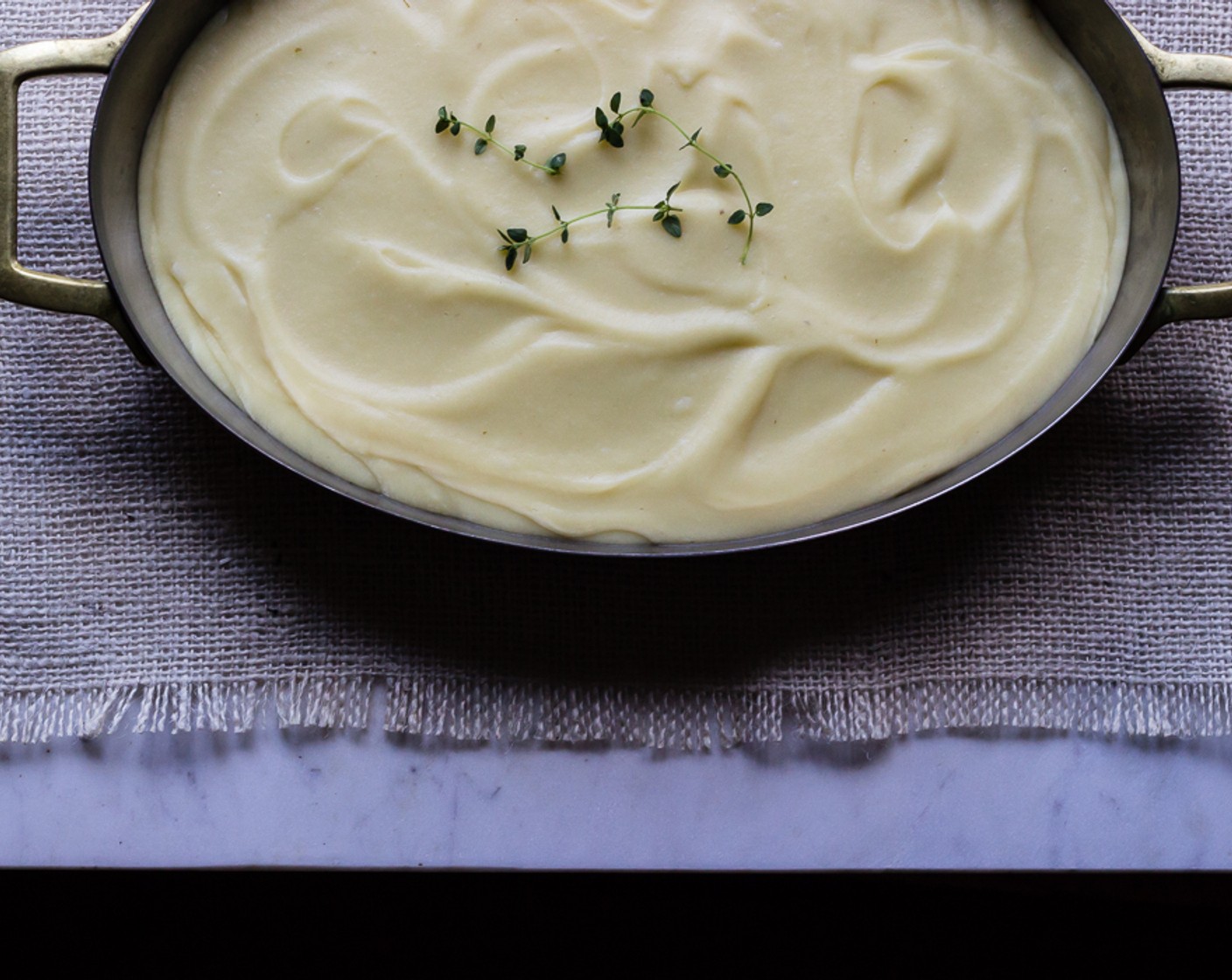 Parnsip, Apple, and Sunchoke Purée