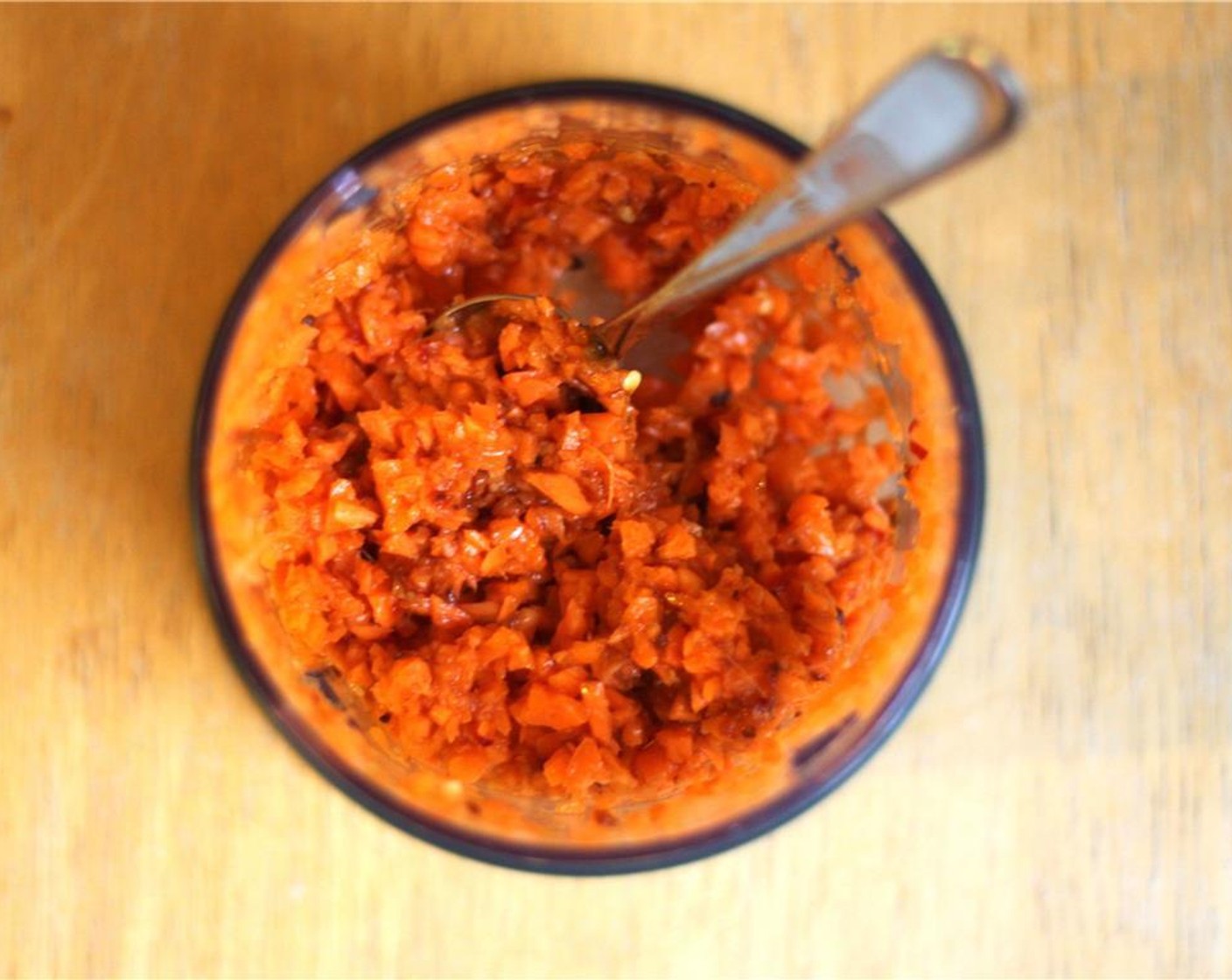 step 10 Mix the carrot with the remaining ground ginger, the juice of remaining lime, and the remaining sweet chili paste.