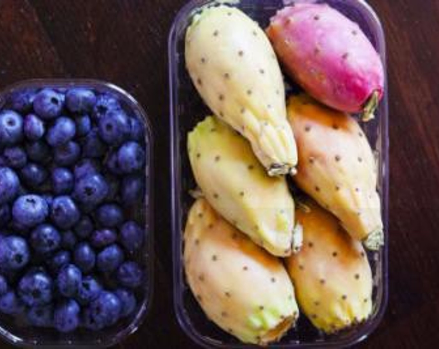 step 2 When ready to use, peel the Prickly Pears (2) and slice them up.