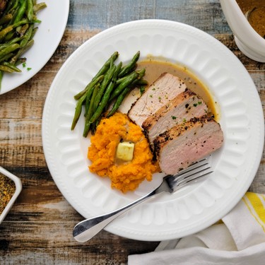 Steakhouse Pork Tenderloin Recipe | SideChef