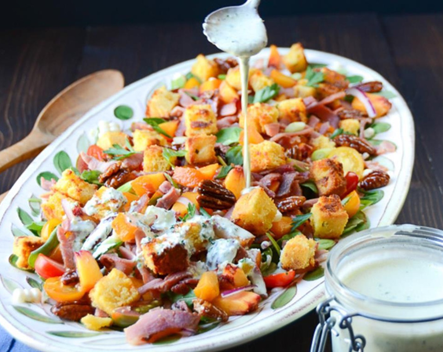 step 10 Serve with buttermilk dressing!