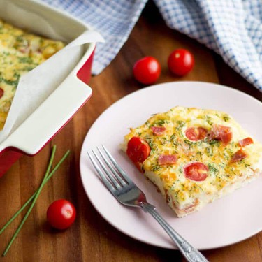 Best Ever Bacon Cheese Frittata Recipe | SideChef