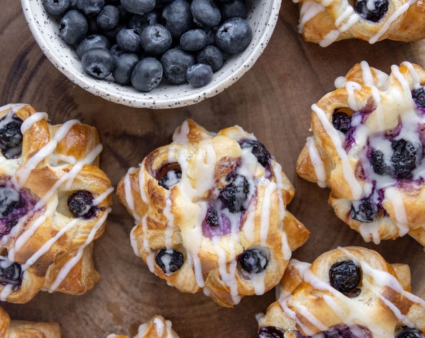 Blueberry Cream Cheese Danish