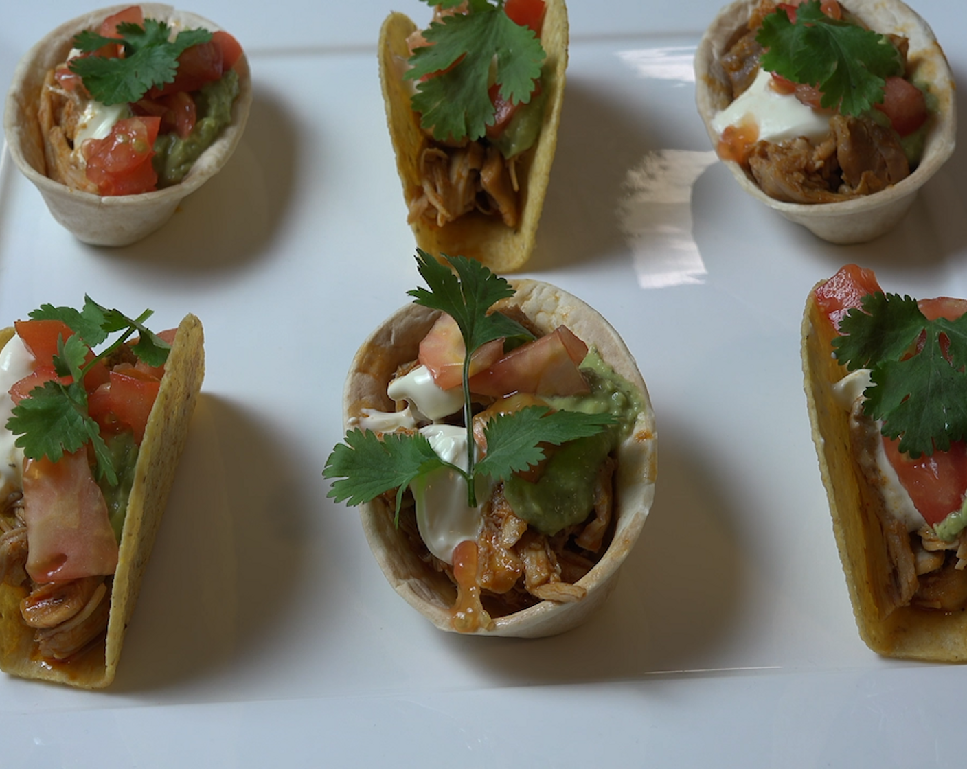 Pulled Chicken Mini Tacos