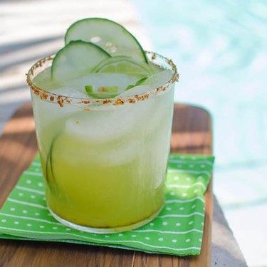 Spicy Cucumber Kiwi Margarita Recipe | SideChef