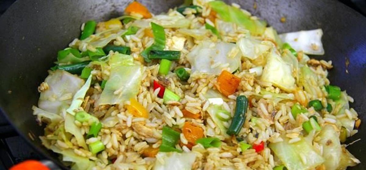 Quick Salmon Fried Rice Recipe SideChef