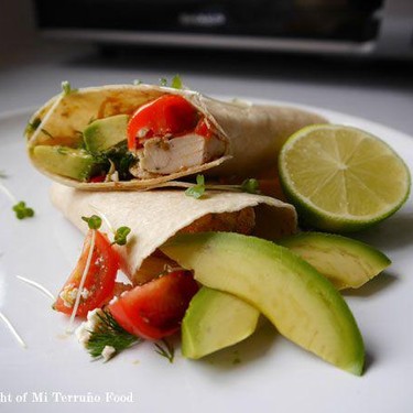 Spicy 'Nduja Chicken Wrap Recipe | SideChef