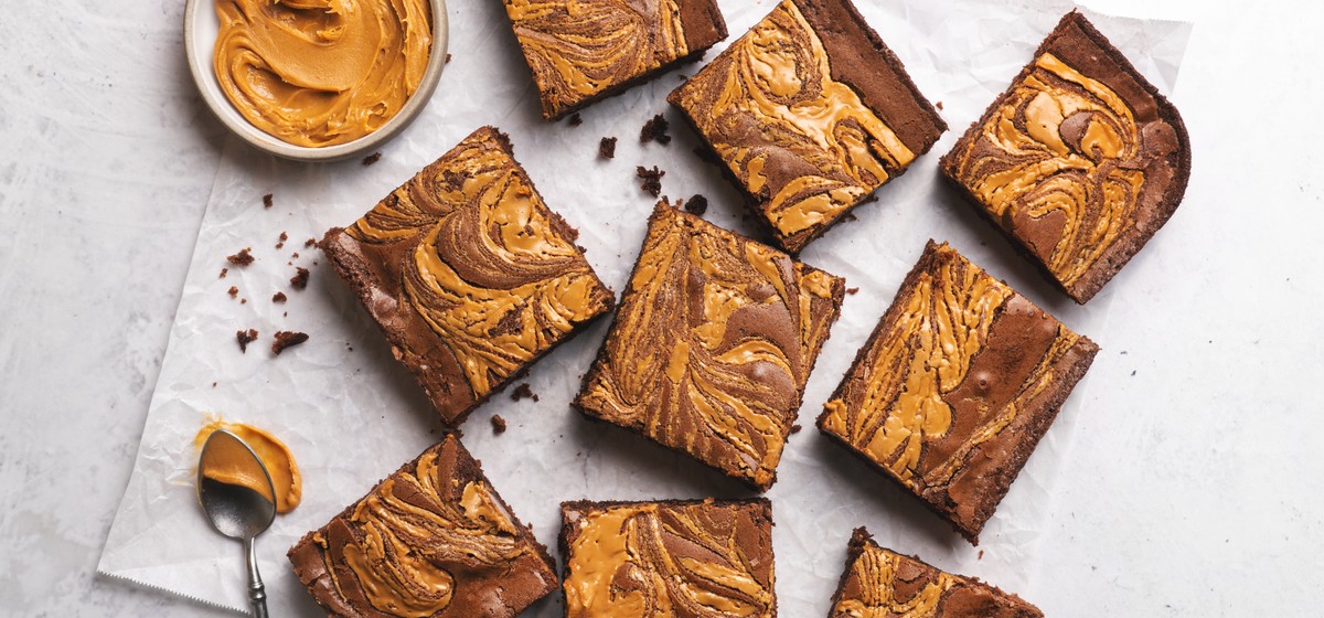 Peanut Butter Swirl Brownies Recipe | SideChef