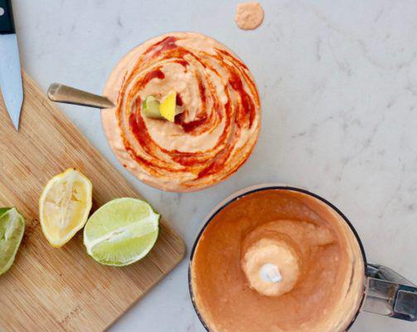 Spicy Roasted Red Pepper Hummus