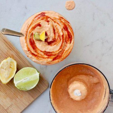 Spicy Roasted Red Pepper Hummus Recipe | SideChef