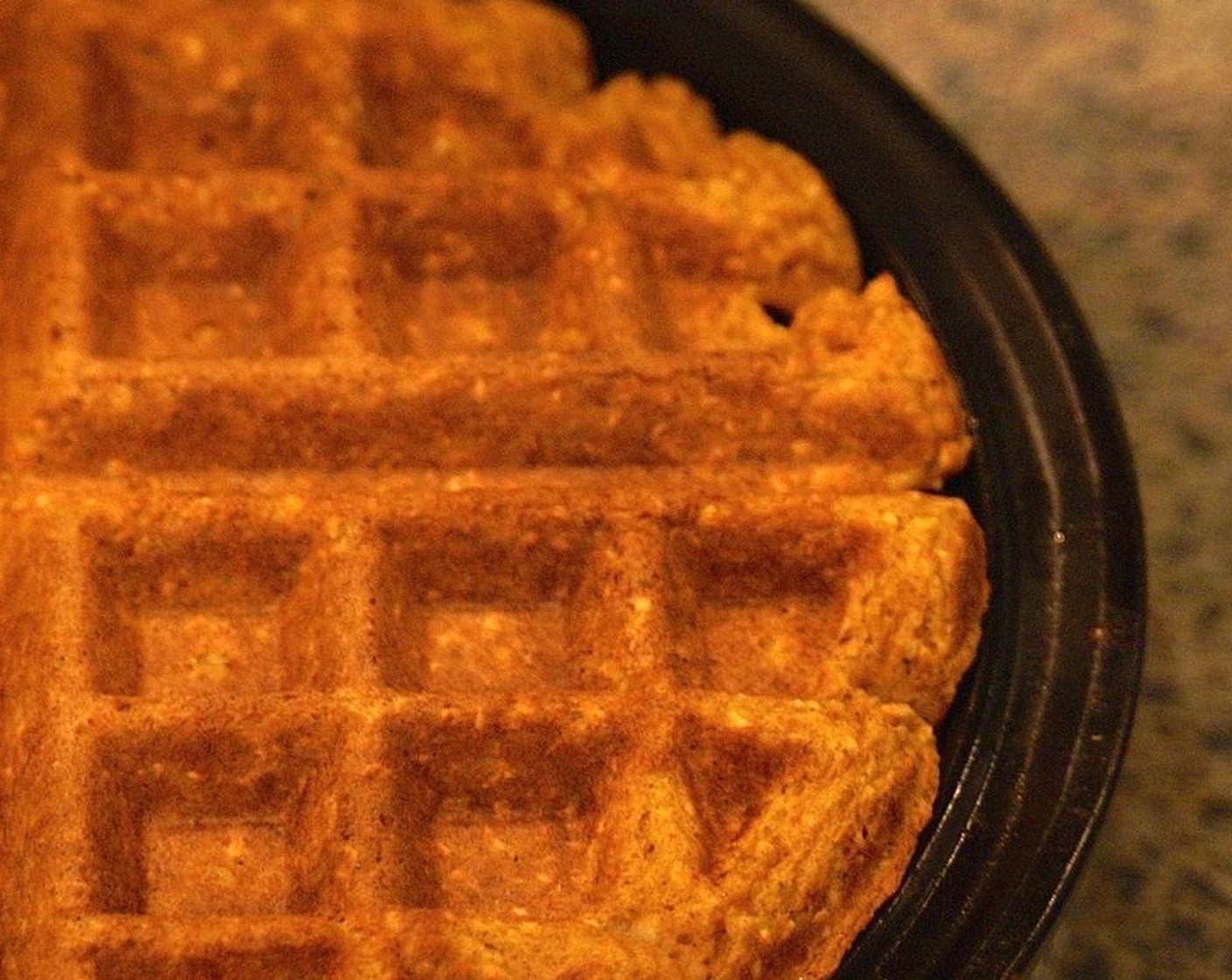 step 4 Cook according to the instructions of your waffle maker.