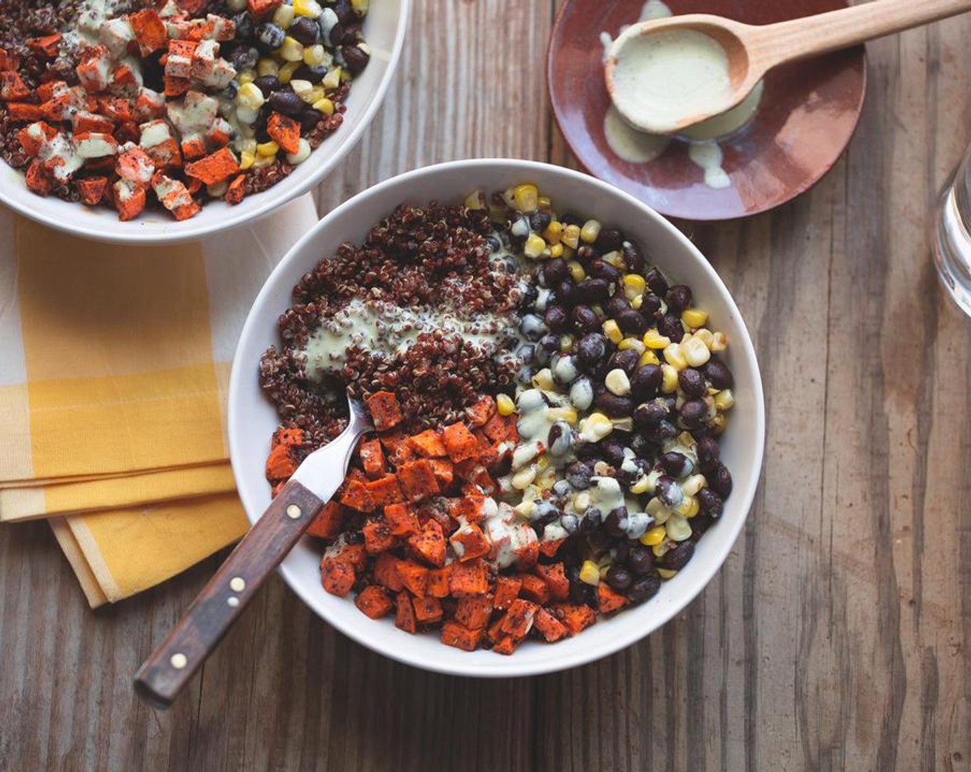 Sweet Potato and Black Bean Quinoa Bowl