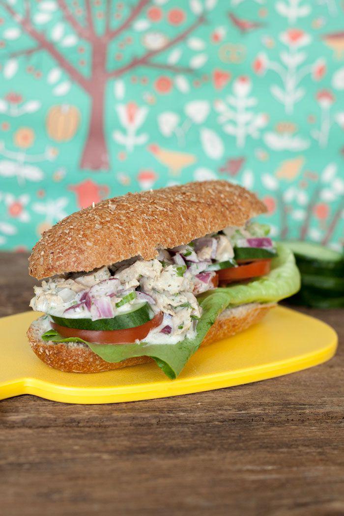 Vegan Chicken Salad Sandwich-image