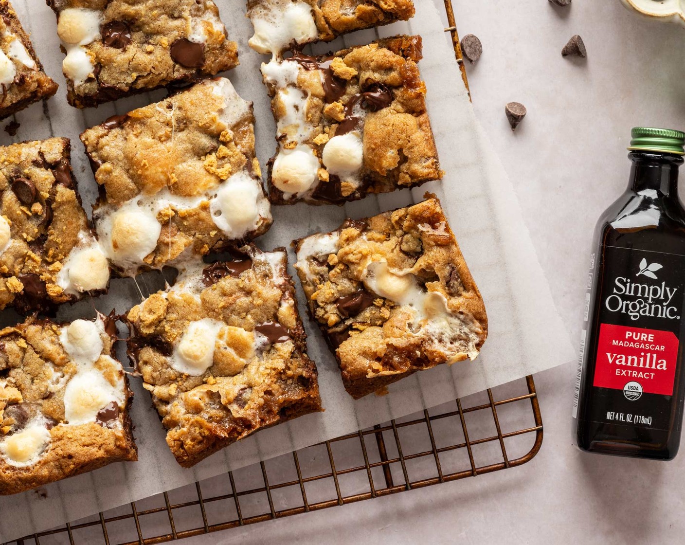 S'mores Cookie Bars