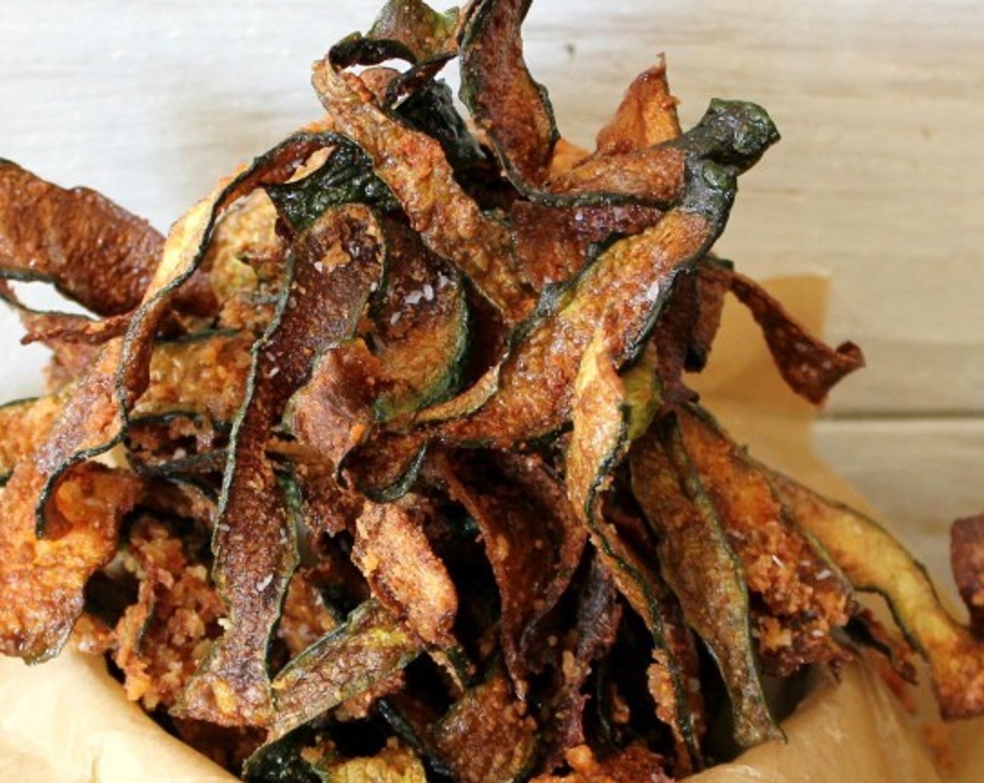 Fried Zucchini Ribbons