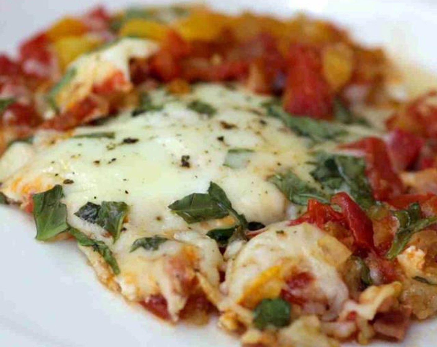 Tuscan Tomato Egg Skillet Recipe SideChef