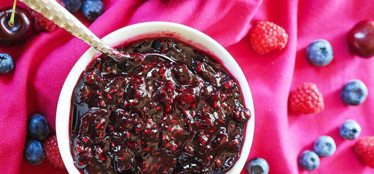 Cherry Berry Jam Recipe | SideChef