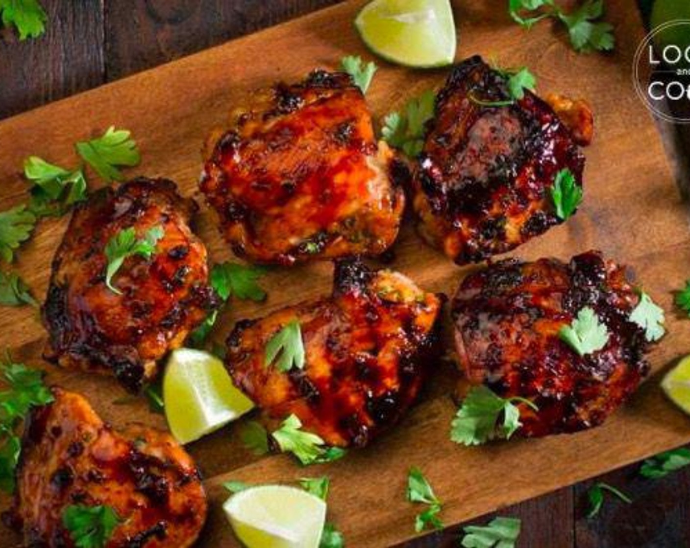 Grilled Chicken with Lime Cilantro