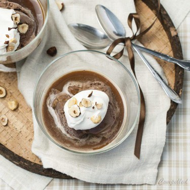 Chocolate Hazelnut Affogato Recipe | SideChef