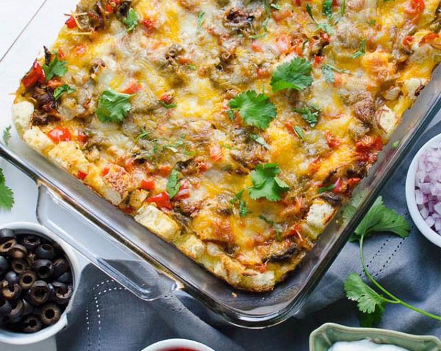 Hatch Chile Breakfast Strata