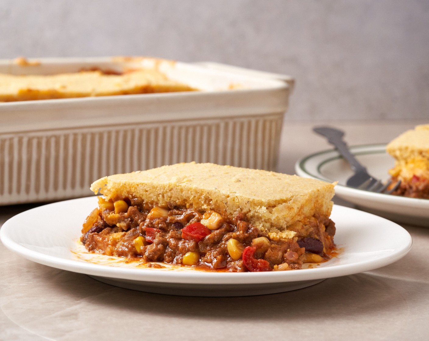 Easy Ground Beef Tamale Casserole